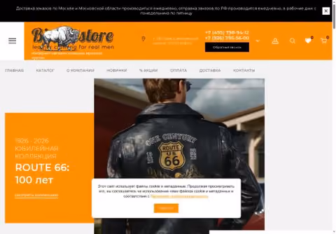Главная страница bisonstore.ru