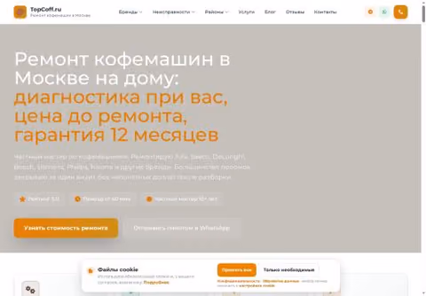 Главная страница topcoff.ru